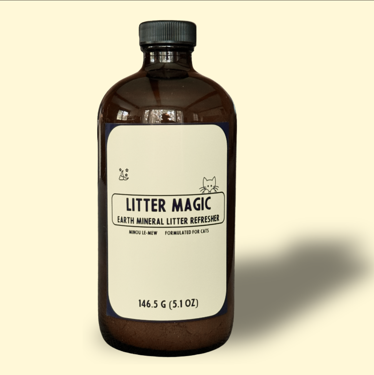 Litter Magic | Luxury Cat Litter Refreåsher with Natural Earth Minerals by Minou Le-Mew