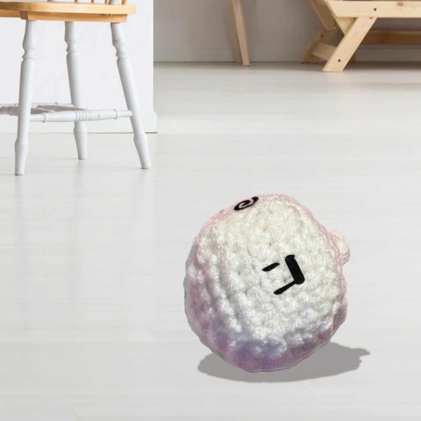 Lula, Pip, and Romy the dreidels | lightweight cat toys