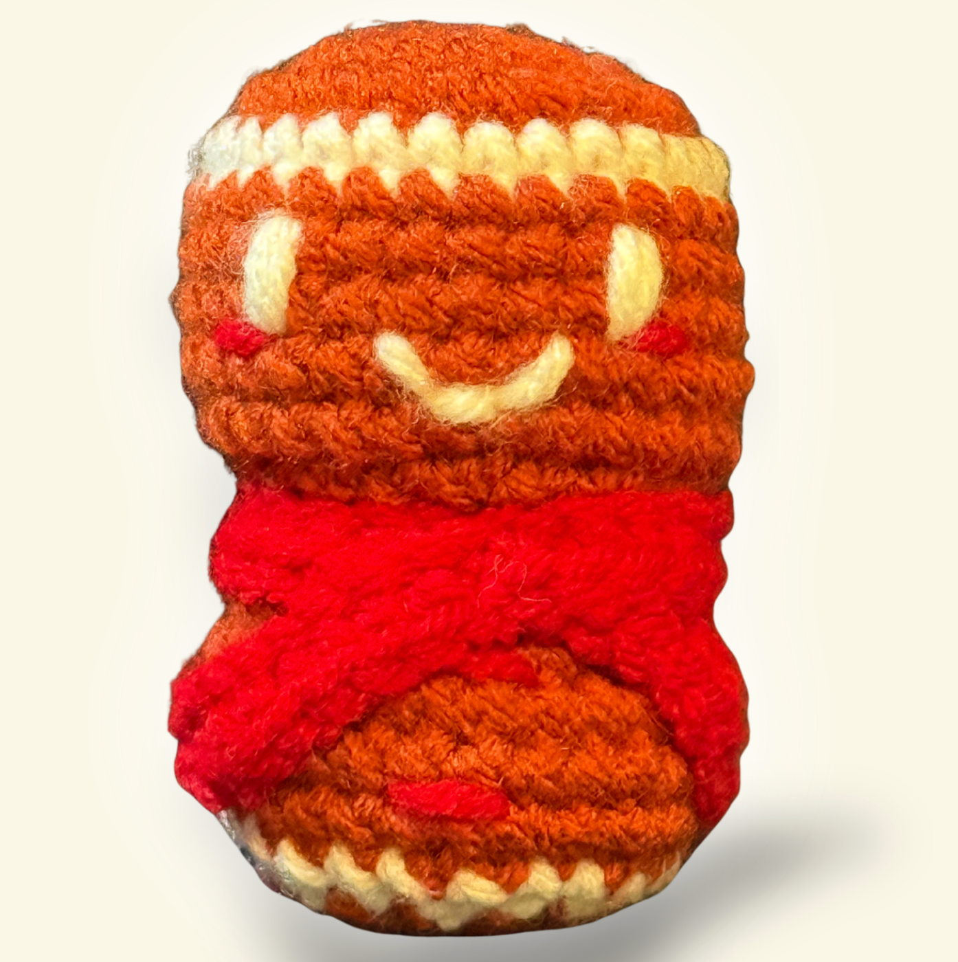 Mabel the gingerbread girl | weighted cat toy