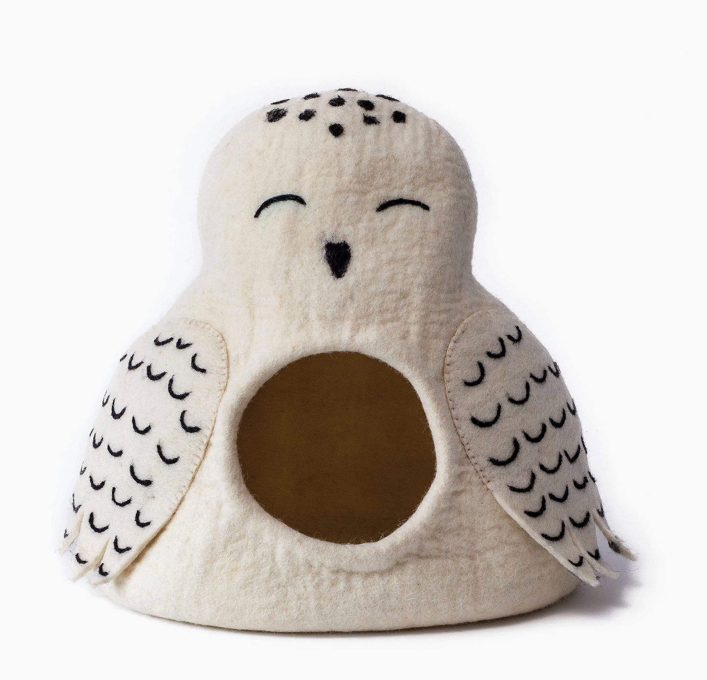 Owl Wool Pet Cave