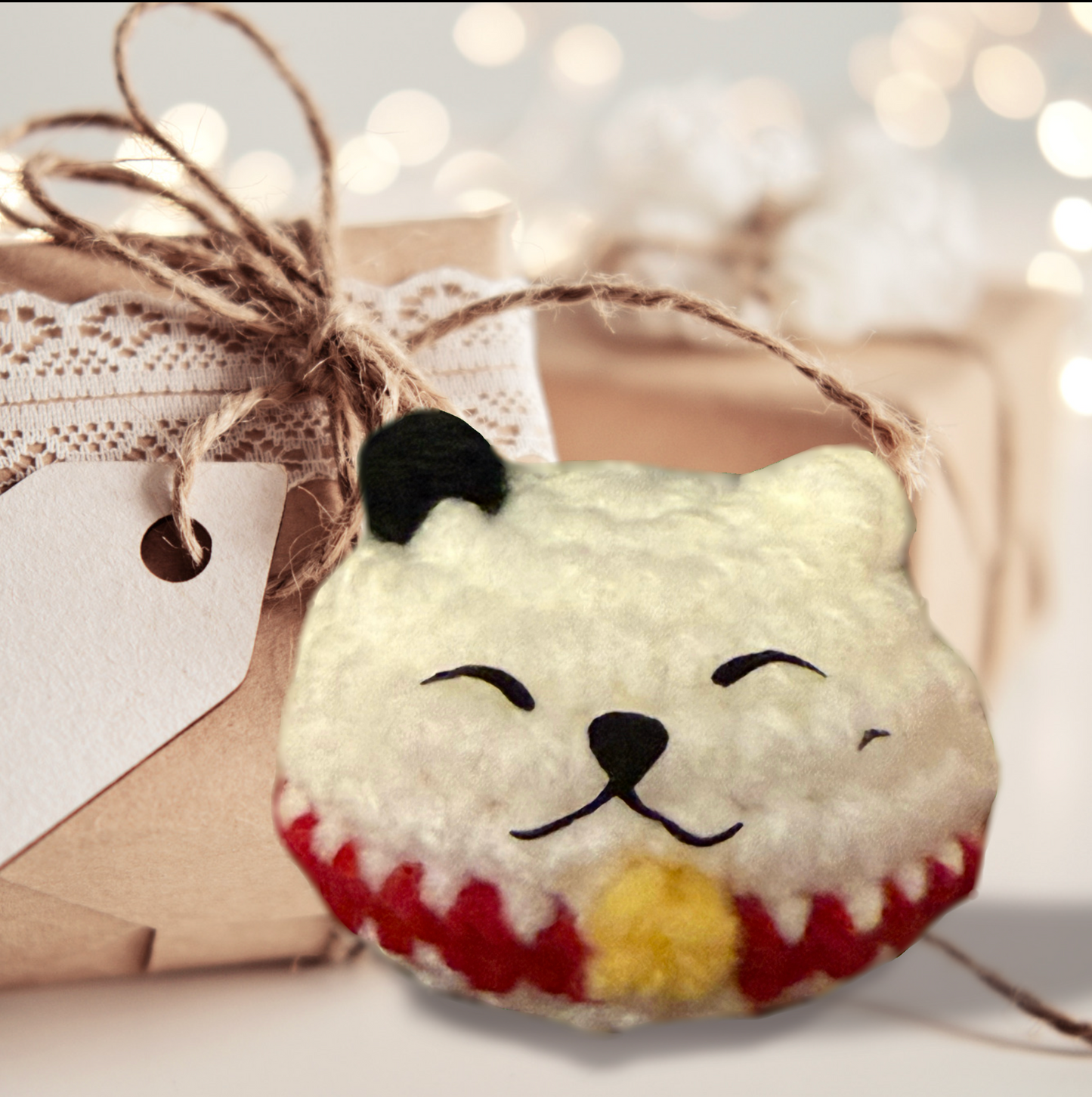 Jun the lucky cat | weighted cat toy