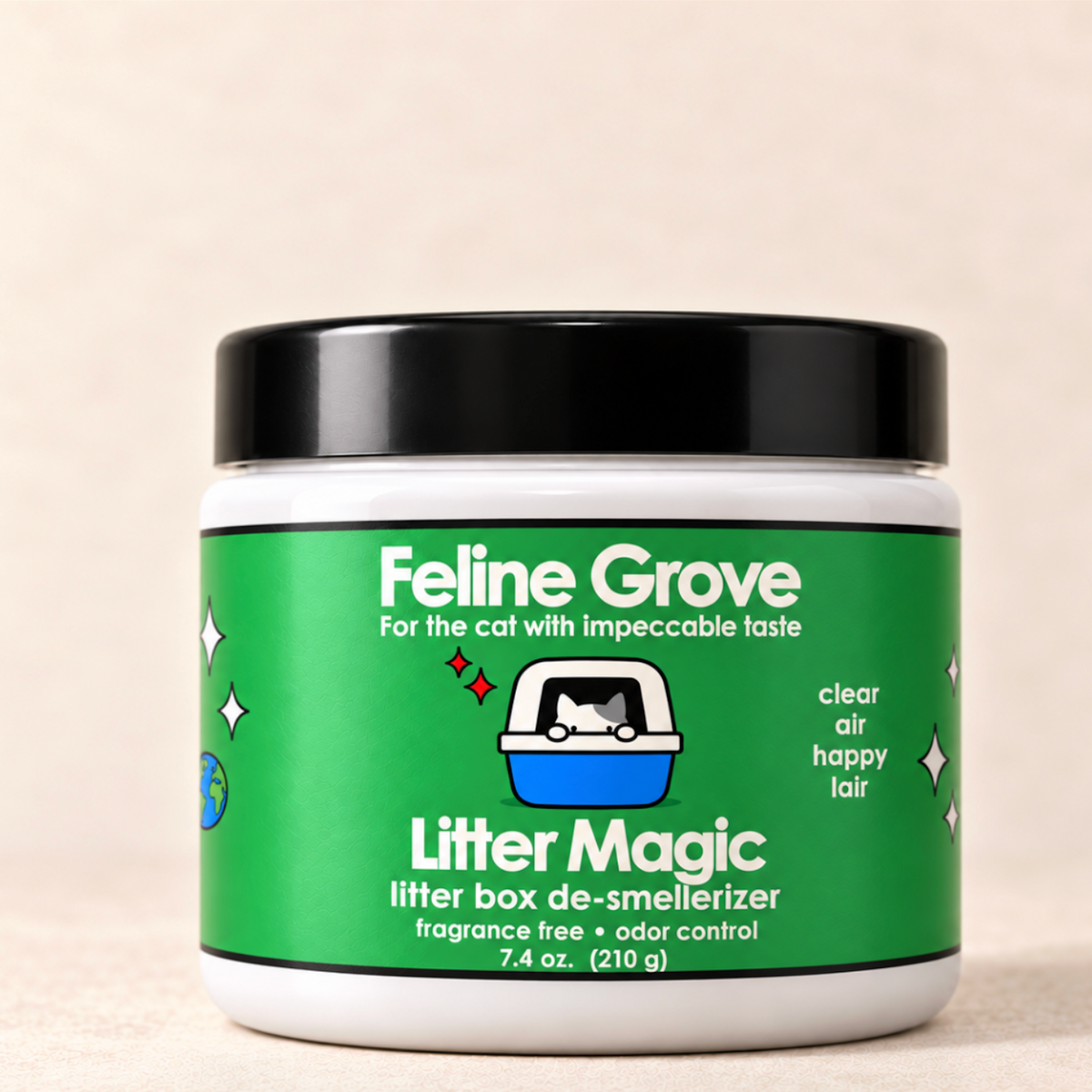 Litter Magic • Litter Box De-Smellerizer