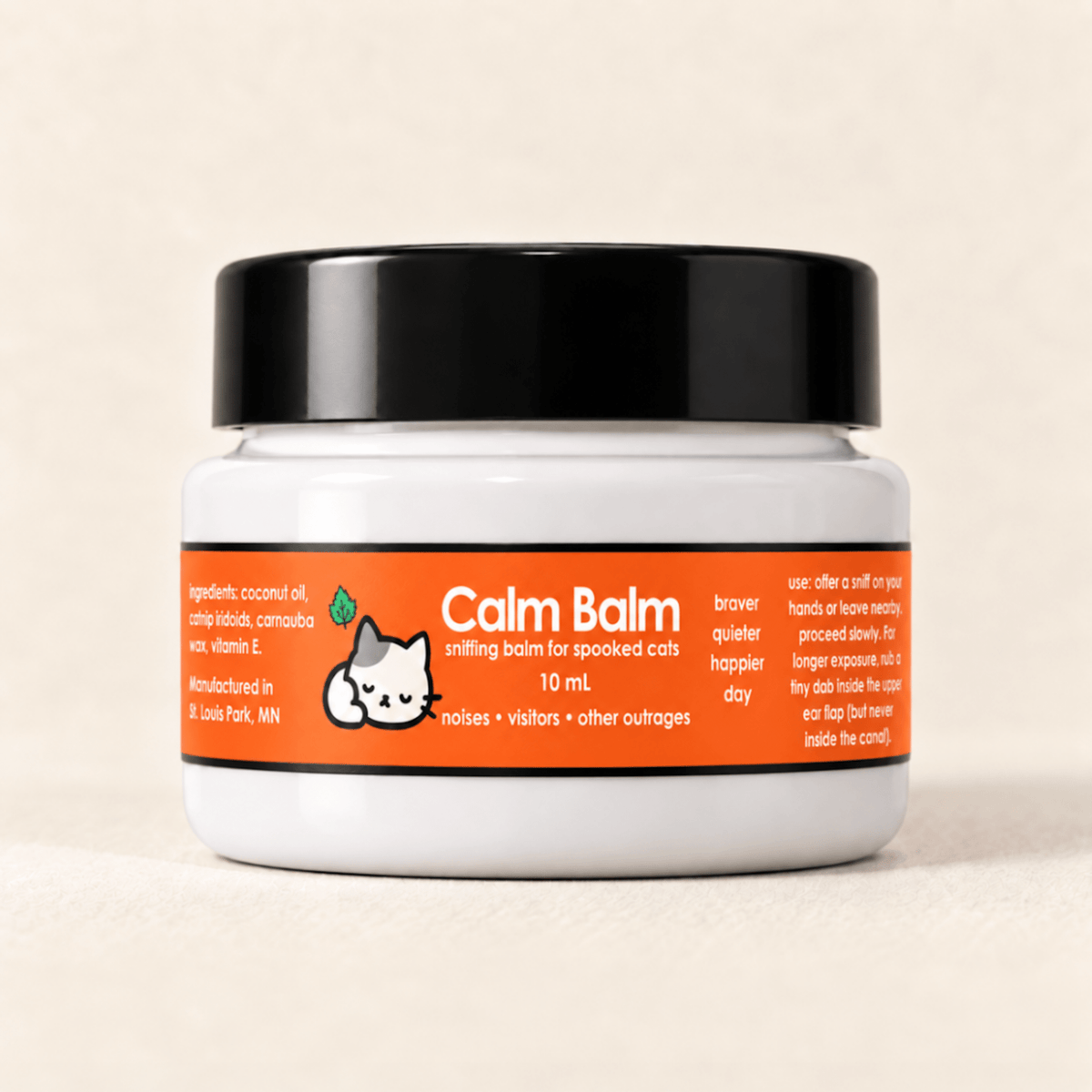 Cat Stress Relief Sniffing Balm - Calm Balm - Feline Grove 1