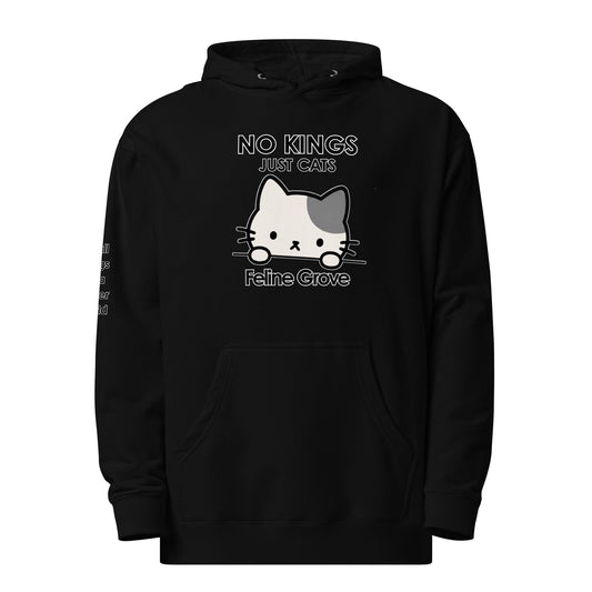 -Unisex midweight hoodie - Feline Grove 1